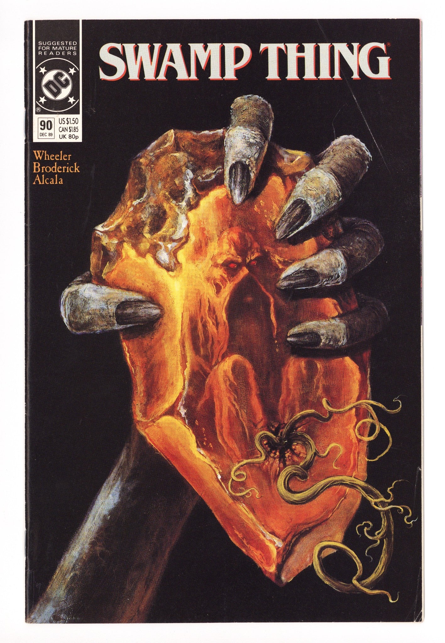 Swamp Thing Vol 2 90 Mid Grade (1989) 