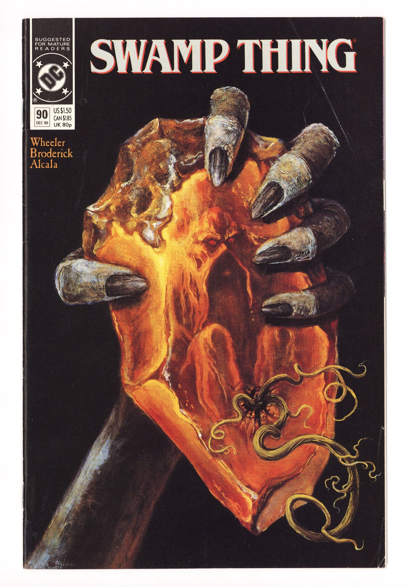 Swamp Thing Vol 2 90 Mid Grade (1989) 