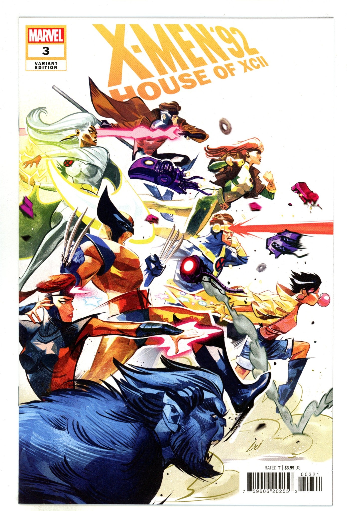 X-Men '92: House of XCII 3 High Grade (2022) Mundo Variant 