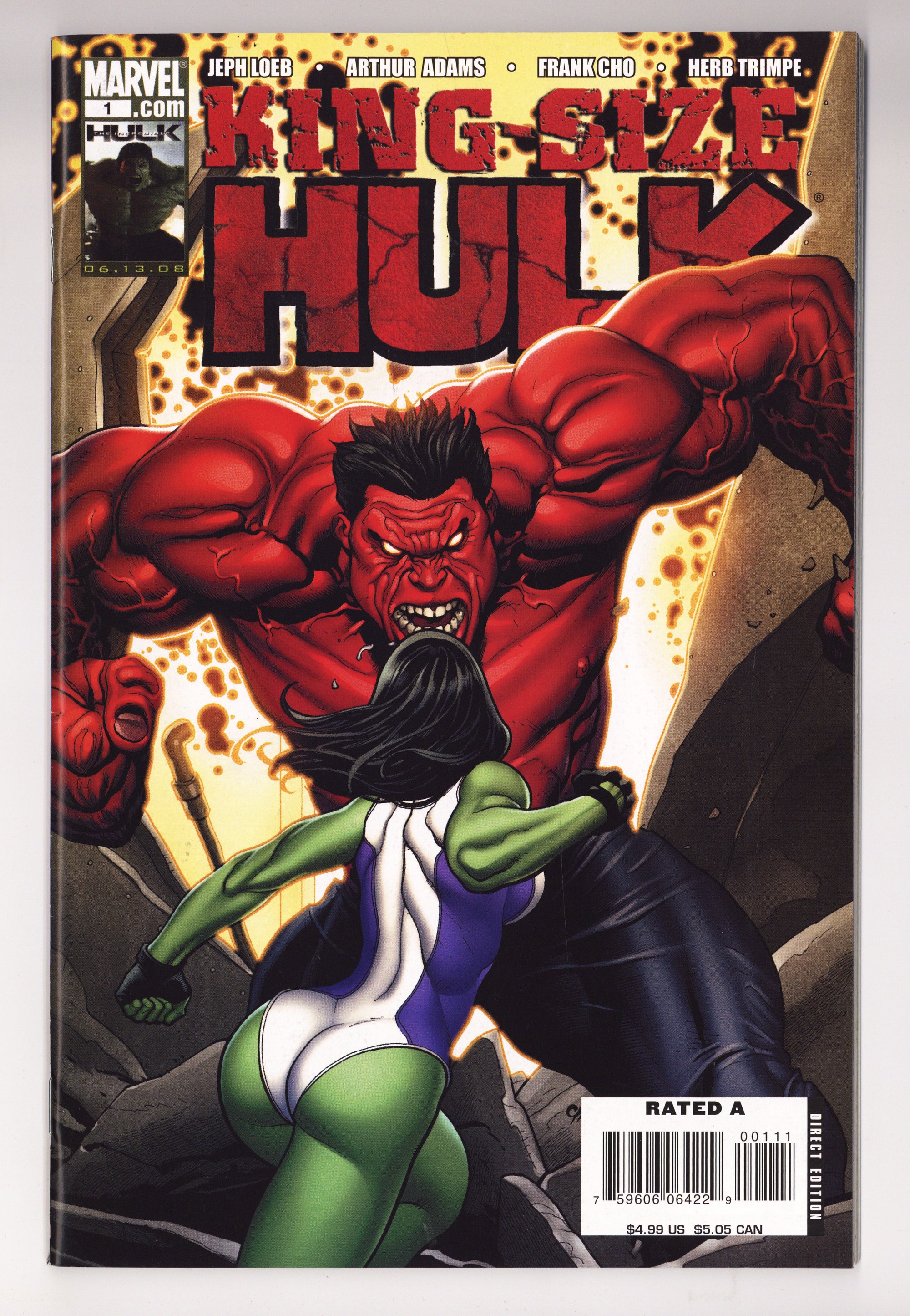 King-Size Hulk   1  VF/NM (9.0)   (2008) Cho     Variant  
