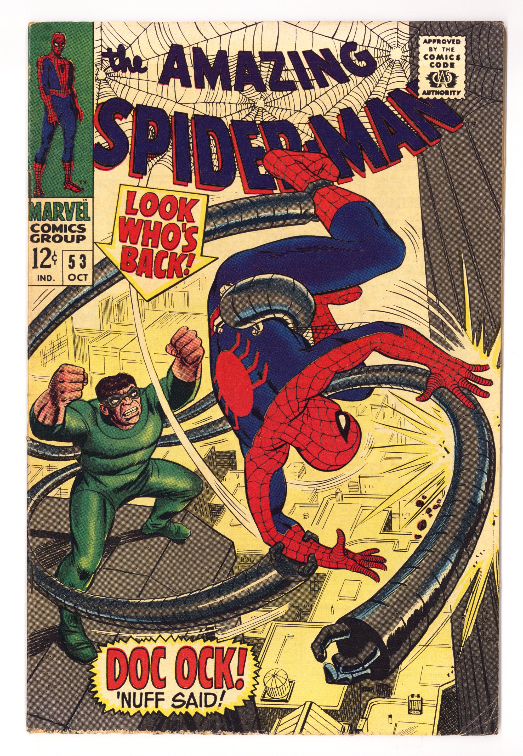 The Amazing Spider-Man Vol 1 53  FN- (5.5)   (1967)        