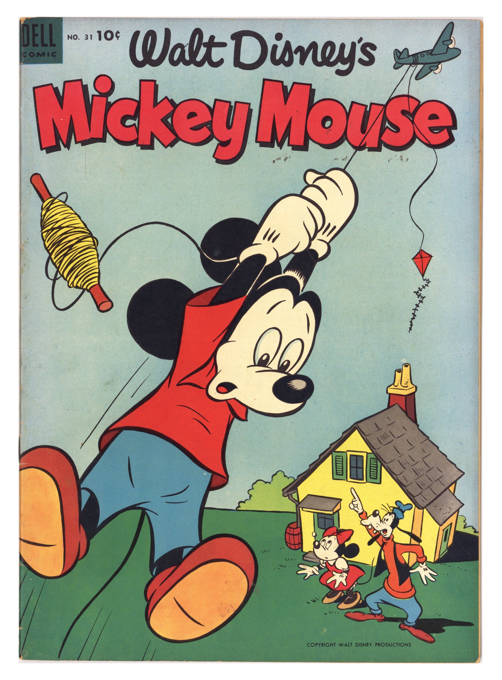 Walt Disney's Mickey Mouse 31 FN- (5.5) (1953) 