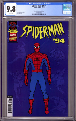 Spider-Man '94 1 CGC 9.8 (NM/M) (2025) Animation Variant