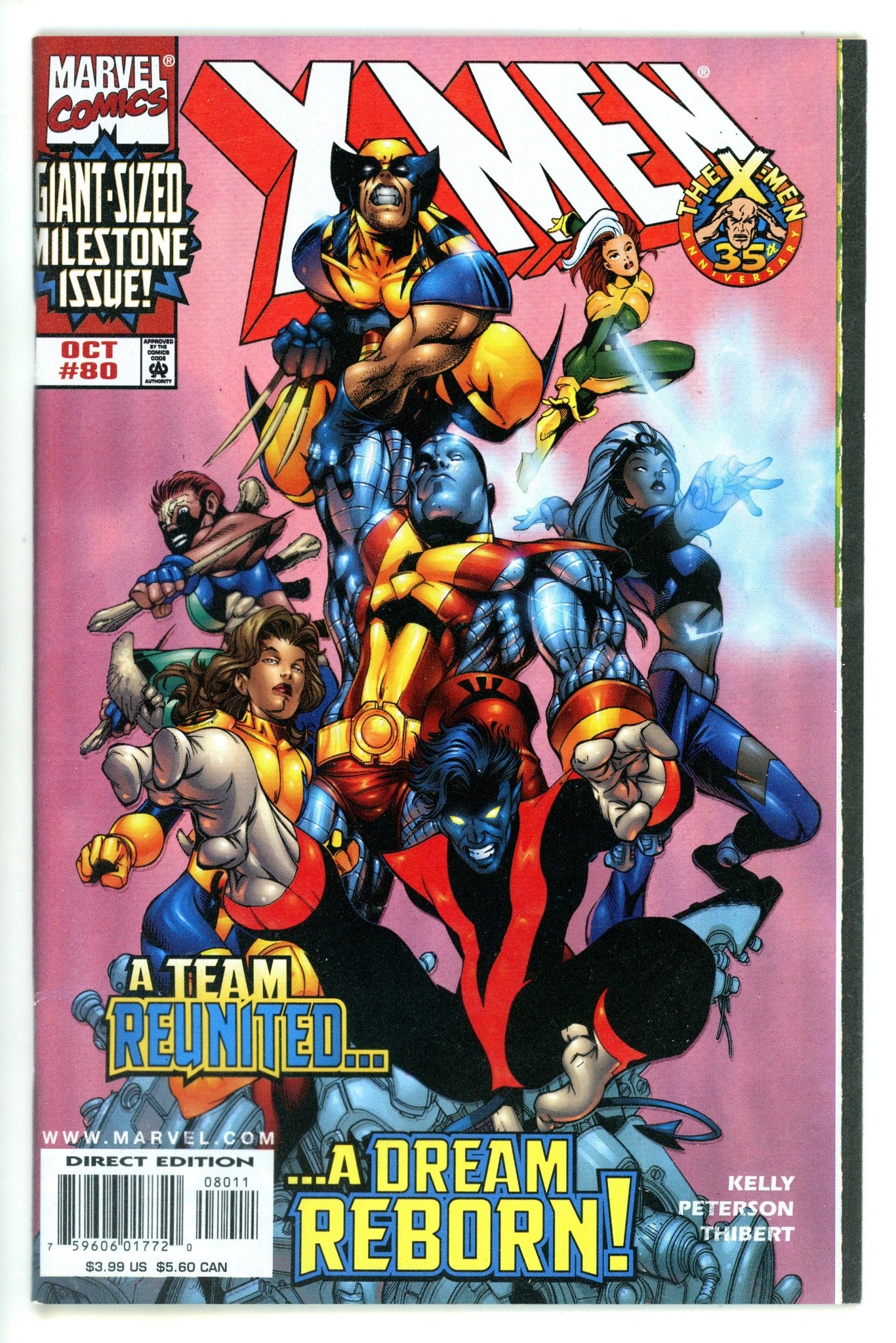 X-Men Vol 1 80 High Grade (1998) Holofoil Variant 