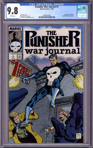 The Punisher War Journal Vol 1 1 CGC 9.8 (NM/M) (1988)