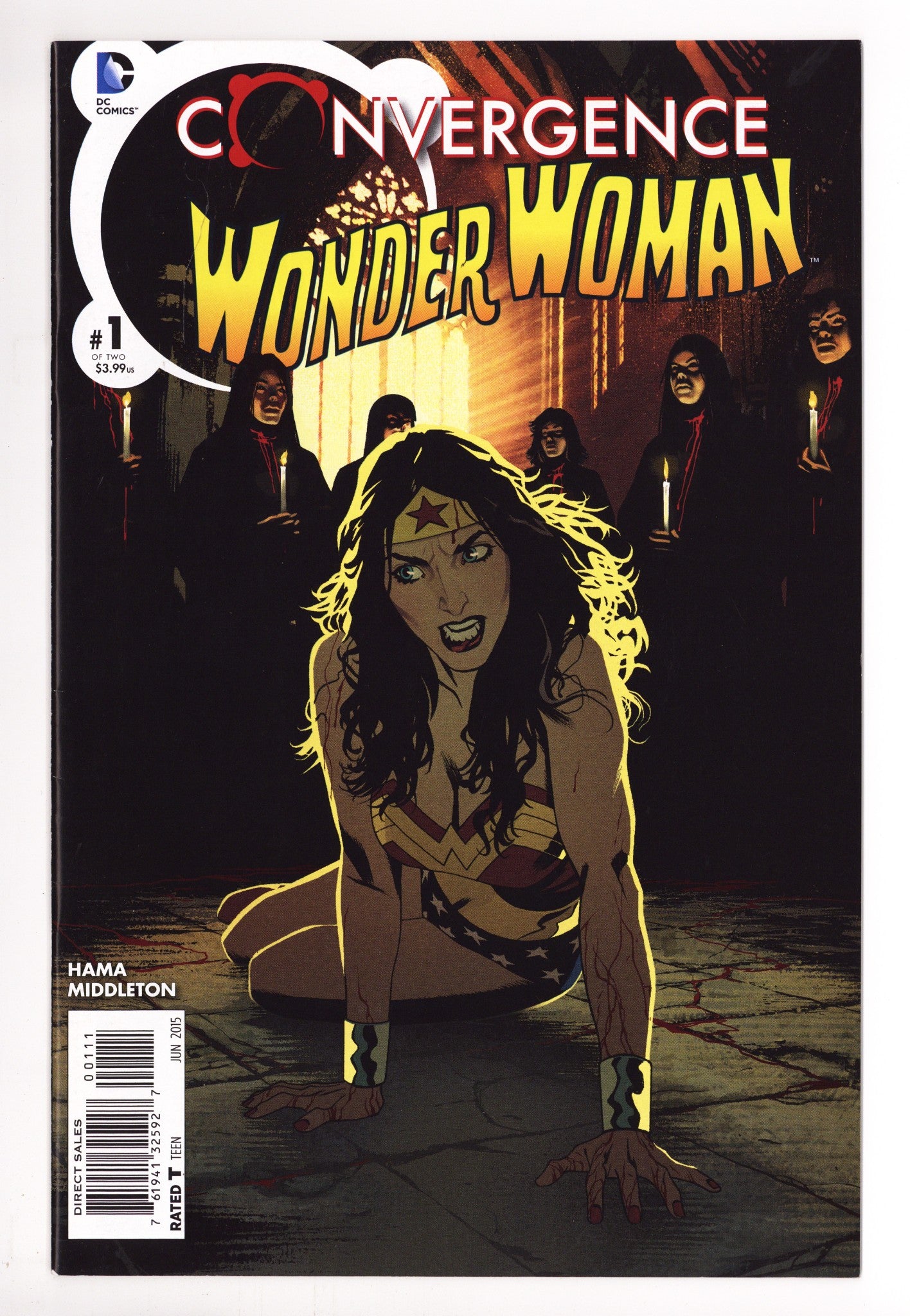 Convergence Wonder Woman 1 High Grade (2015) 