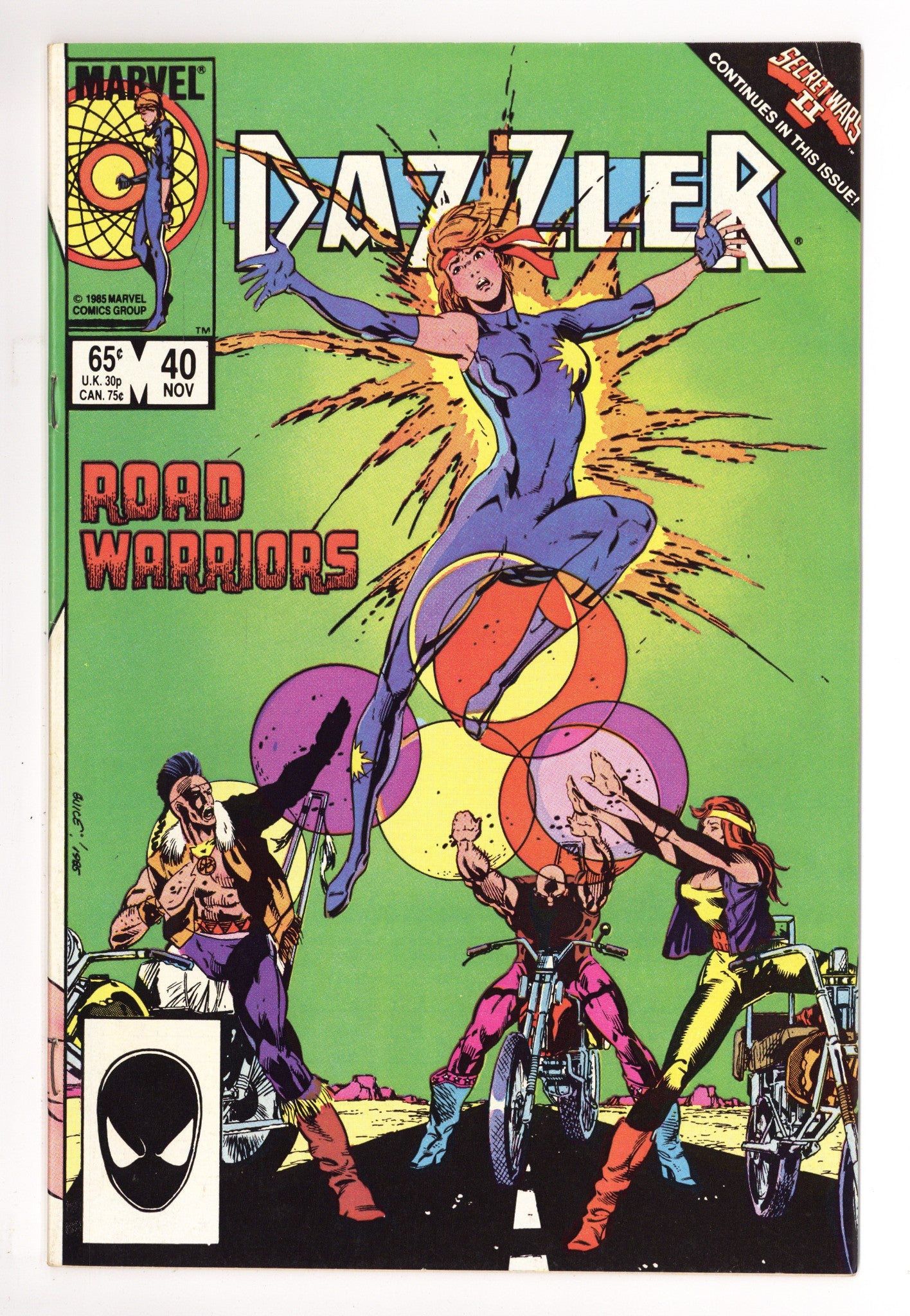 Dazzler Vol 1 40 Mid Grade (1985) 