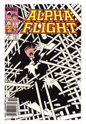 Alpha Flight Vol 1 3 VF (8.0) (1983) Canadian Price Variant 