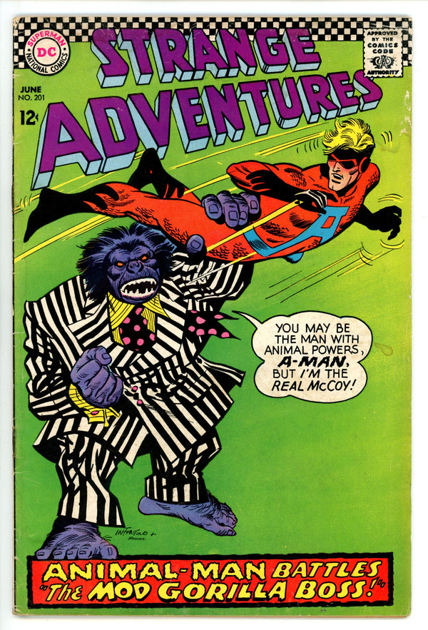 Strange Adventures Vol 1 201 GD/VG (3.0) (1967)