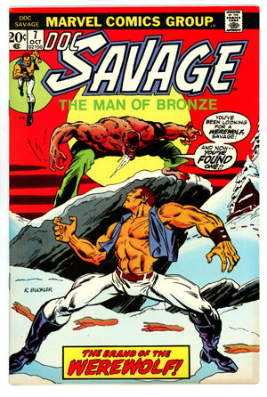 Doc Savage 7 VF+ (8.5) (1973) 