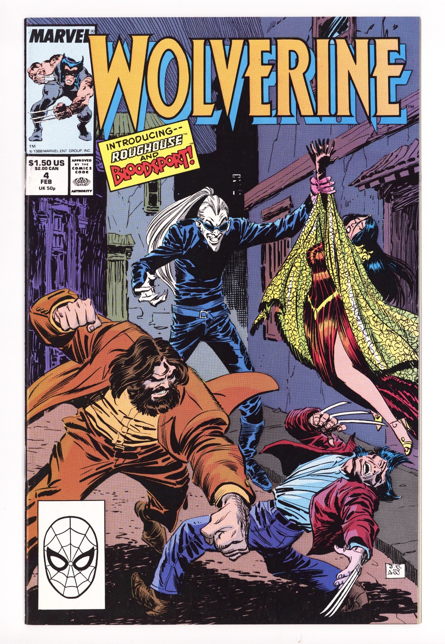Wolverine Vol 2 4 High Grade (1989) 
