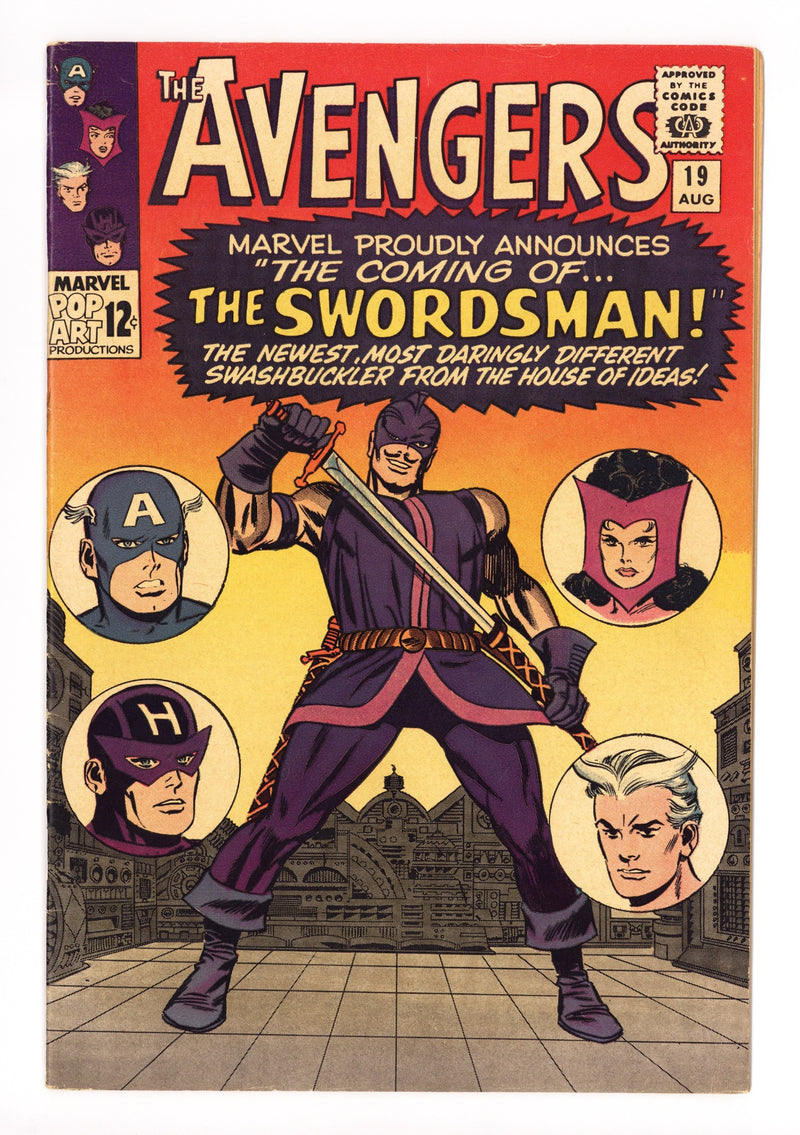 The Avengers Vol 1 19 VF- (7.5) (1965) 