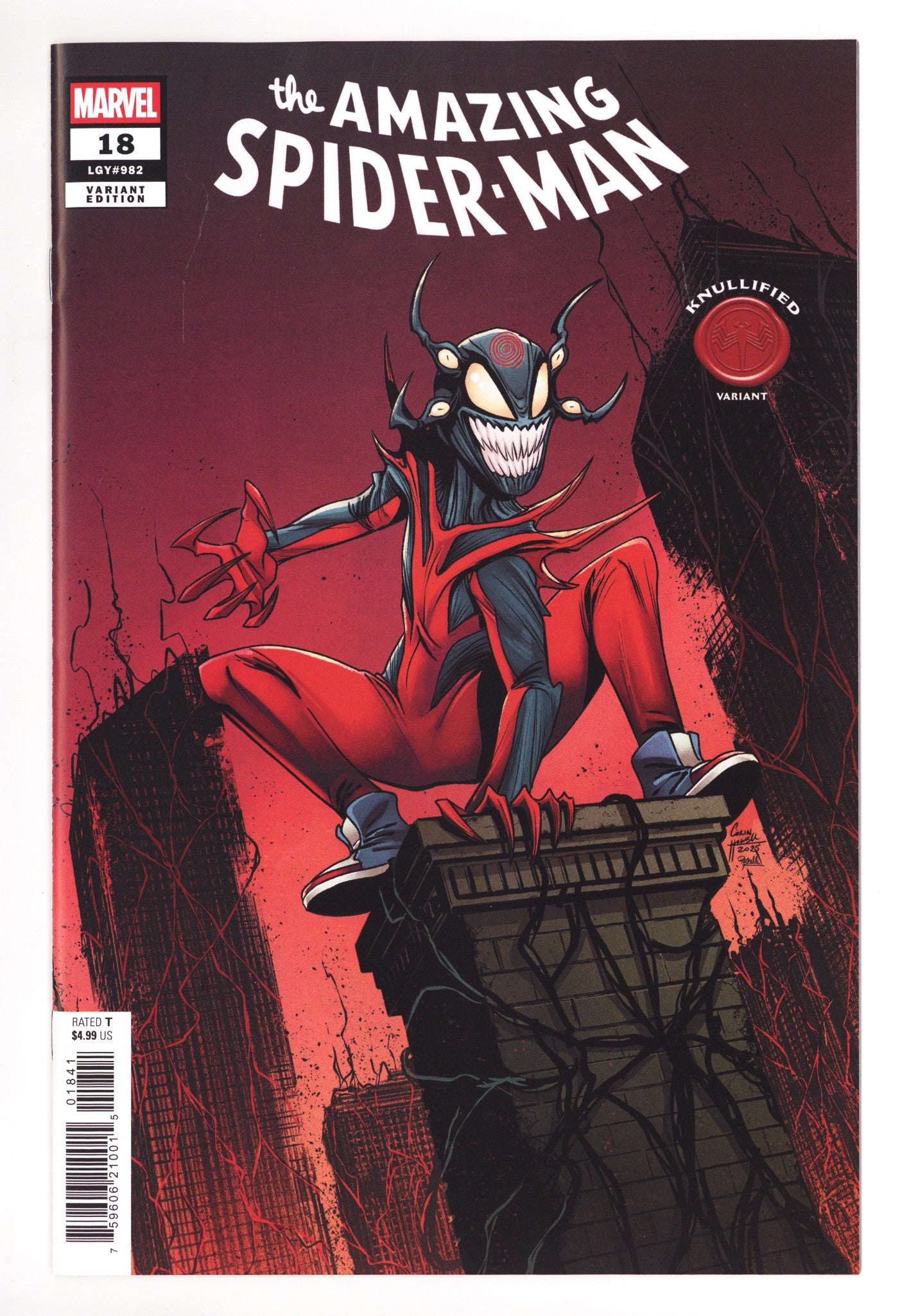 Amazing Spider-Man Vol 7 18 Howell Variant (2025)