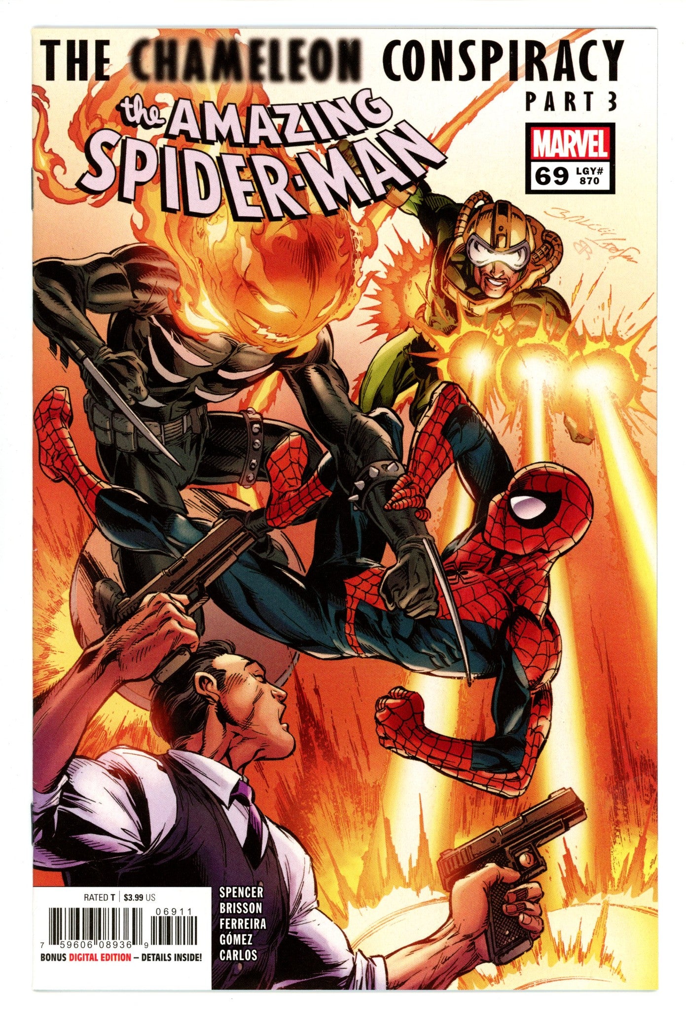 Amazing Spider-Man Vol 5 69 (870) High Grade (2021) 