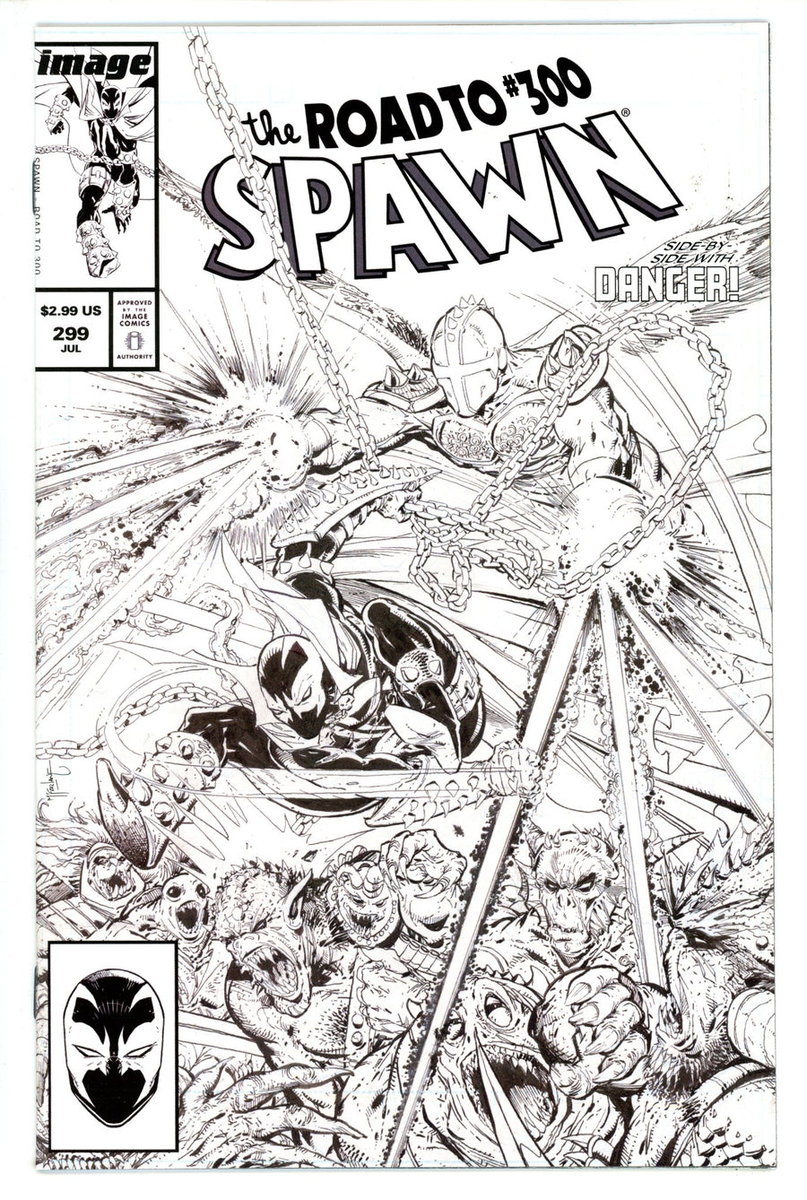 Spawn 299 Mcfarlane B&W Variant (2019)