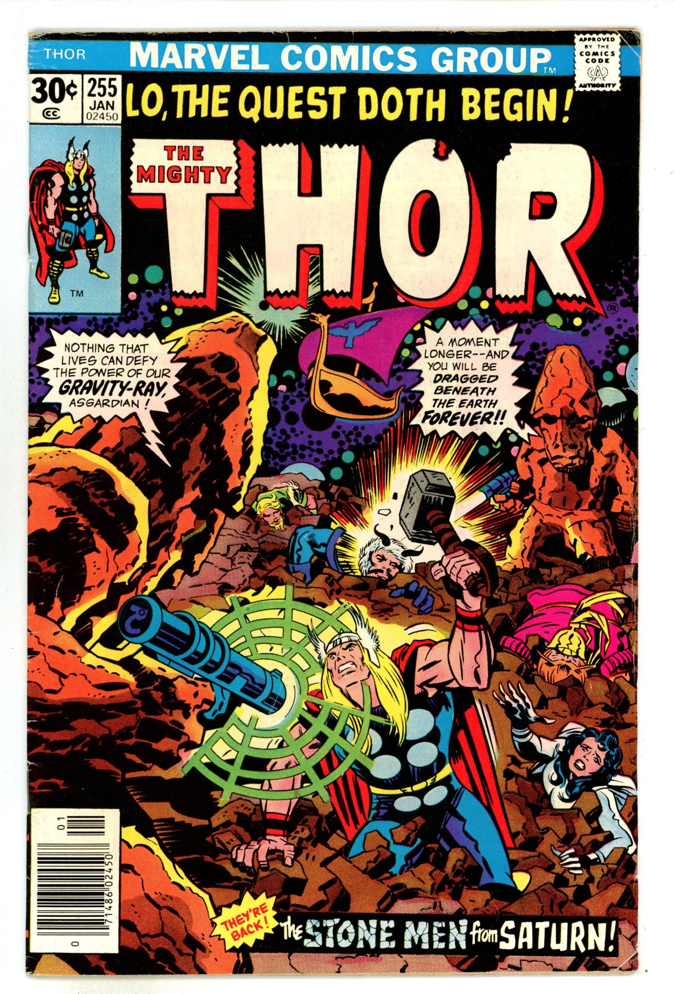 Thor Vol 1 255 Low Grade (1977) 