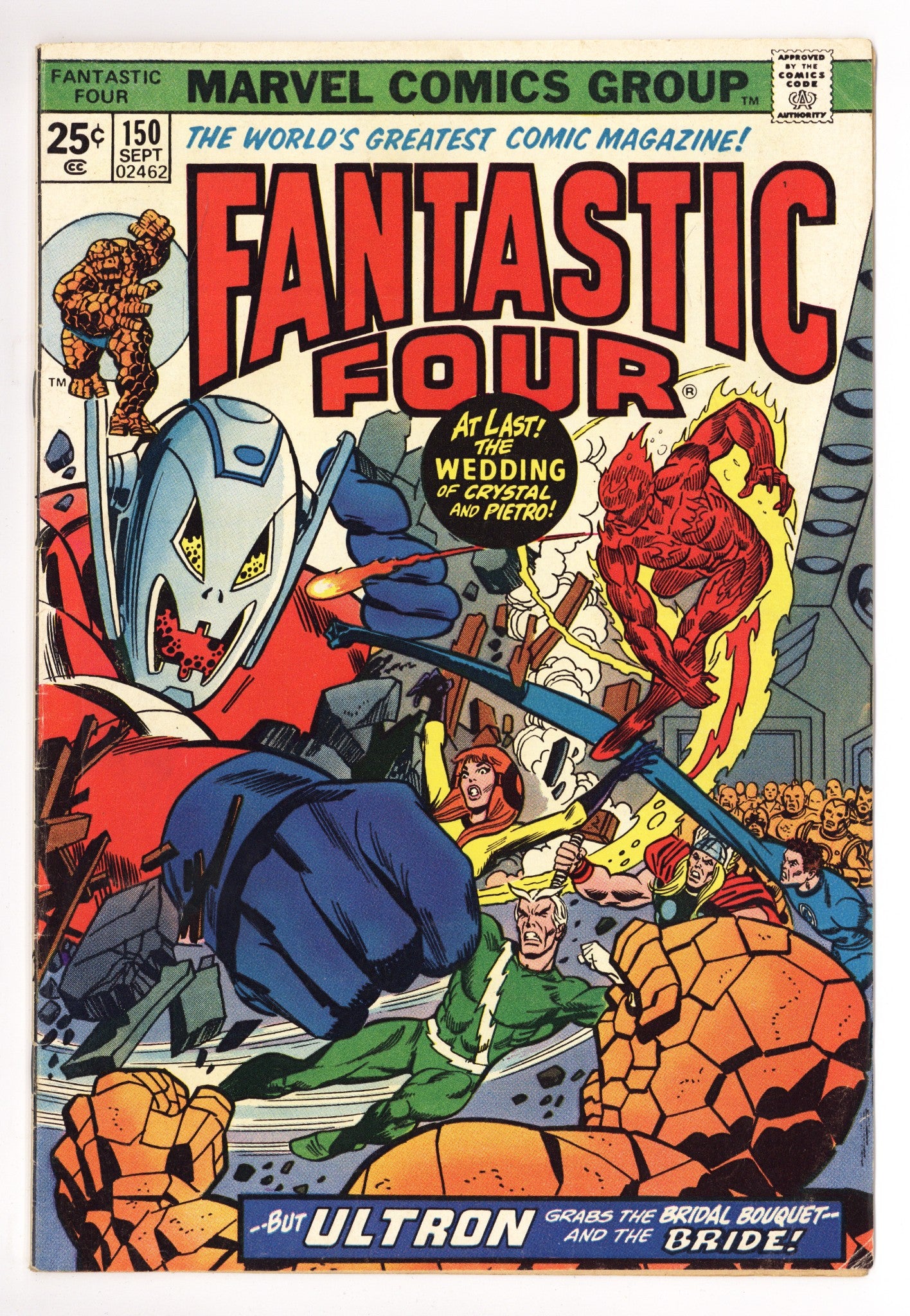 Fantastic Four Vol 1 150 VG+ (4.5) (1974) 