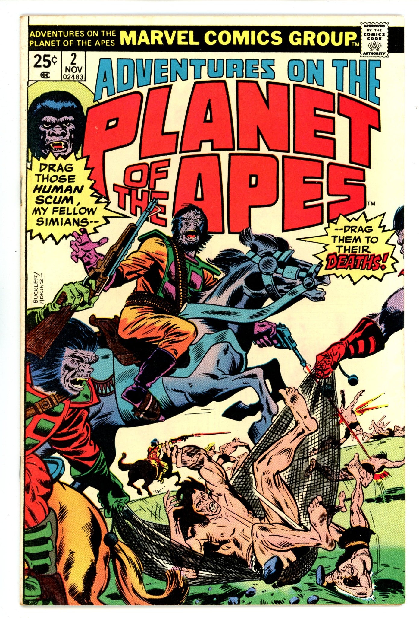 Adventures on the Planet of the Apes 2 FN+ (6.5) (1975)