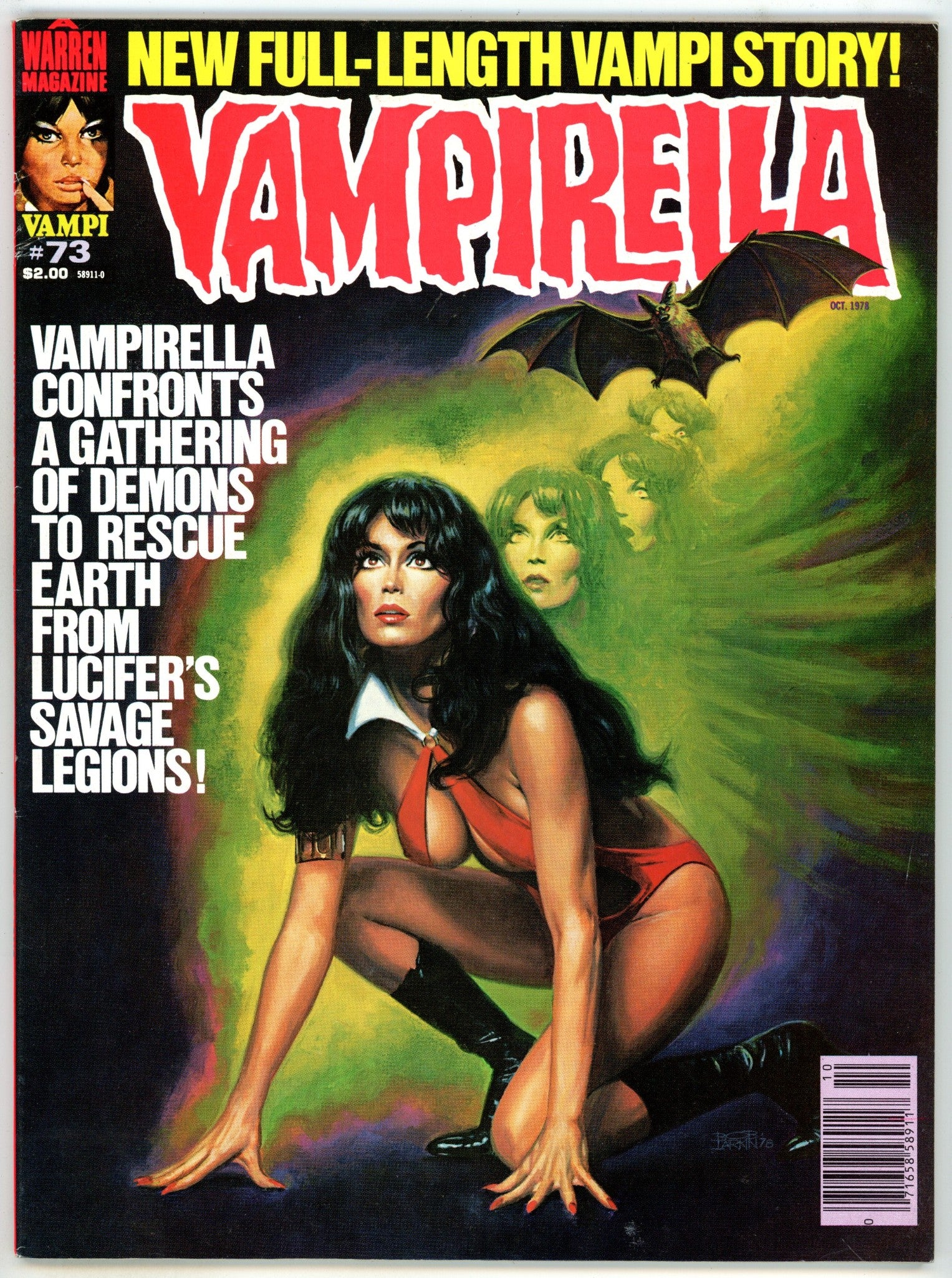 Vampirella Vol 1 73 FN+ (6.5) (1978) Canadian Price Variant 