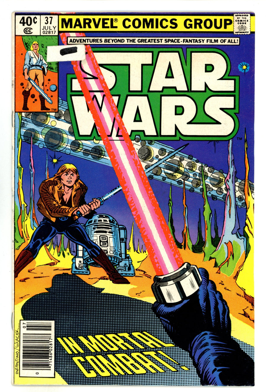 Star Wars Vol 1 37 FN/VF (7.0) (1980) Newsstand 