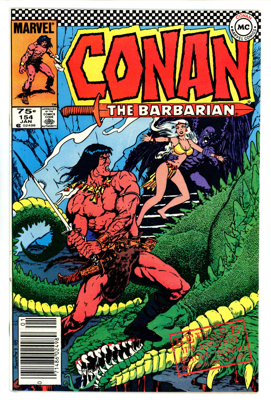 Conan the Barbarian Vol 1 154 Canadian Variant VF (1984)