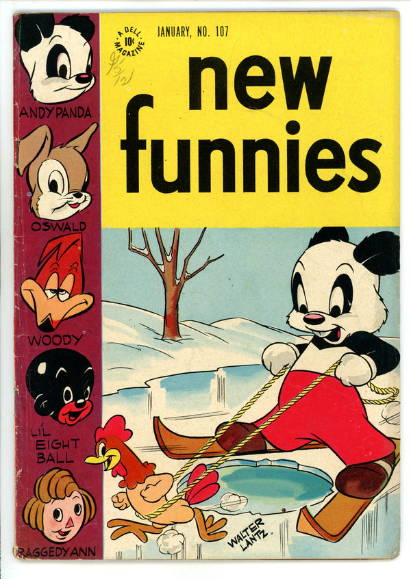 New Funnies 107 FN- (5.5) (1946)