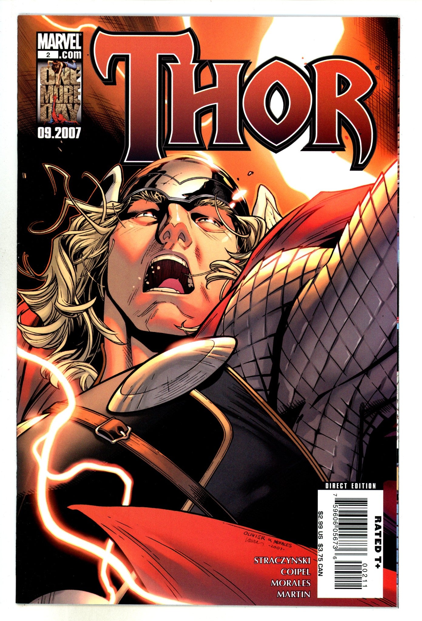 Thor Vol 3 2 High Grade (2007) 