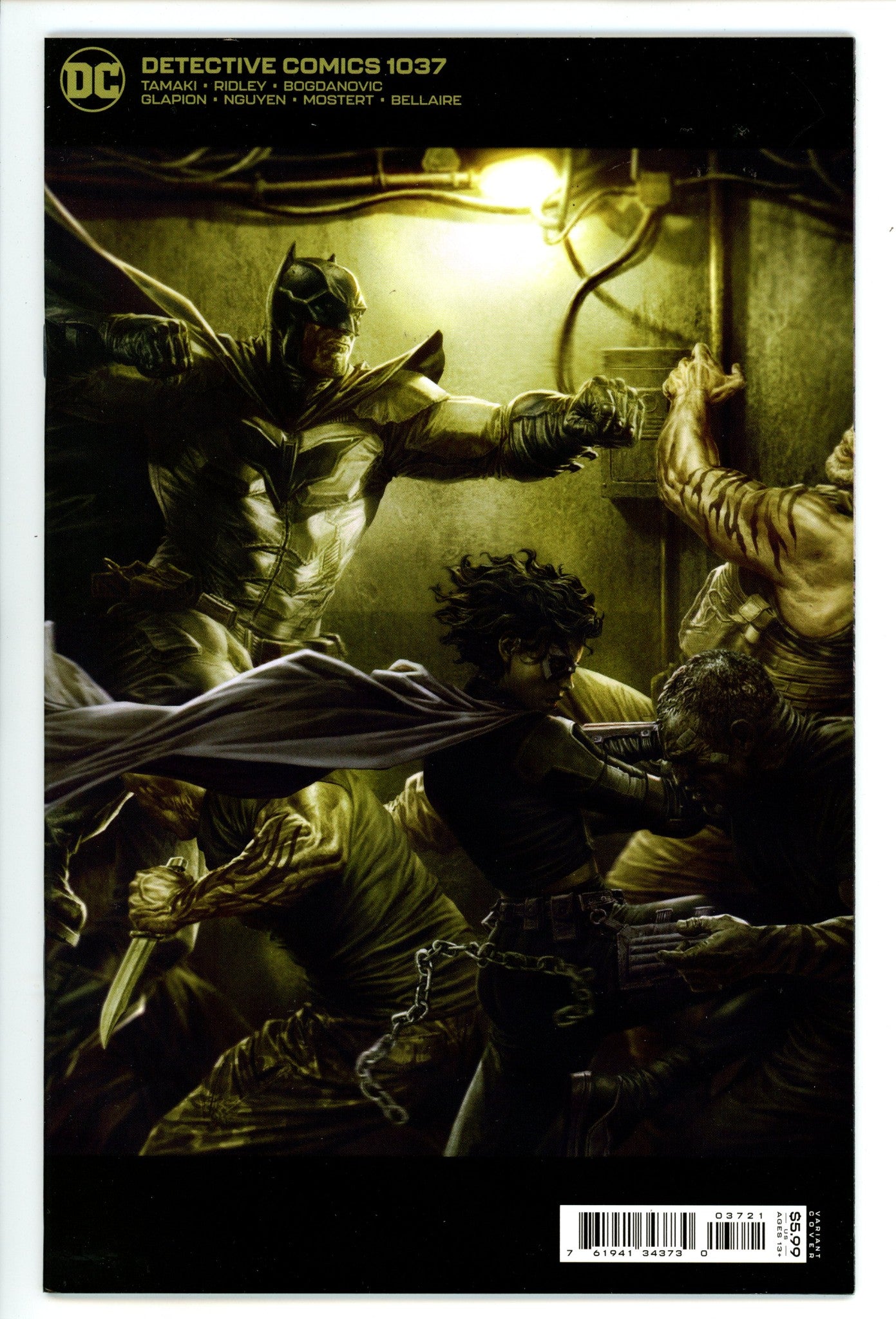 Detective Comics Vol 3 1037 High Grade (2021) Bermejo Variant