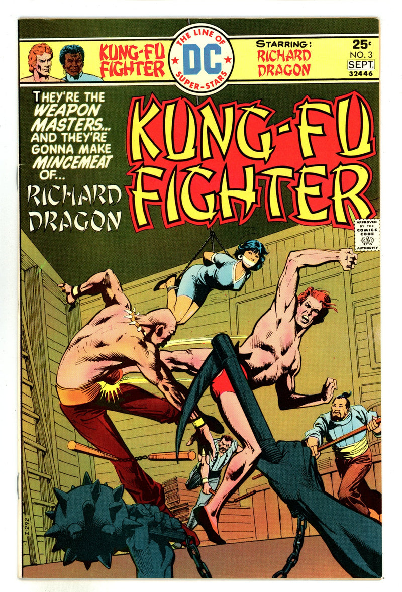 Richard Dragon, Kung-Fu Fighter 3 VF+ (8.5) (1975) 