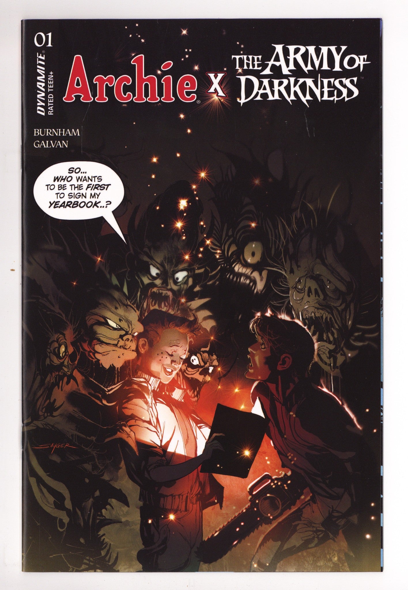Archie X Army Of Darkness 1 Sayger Variant (2026)