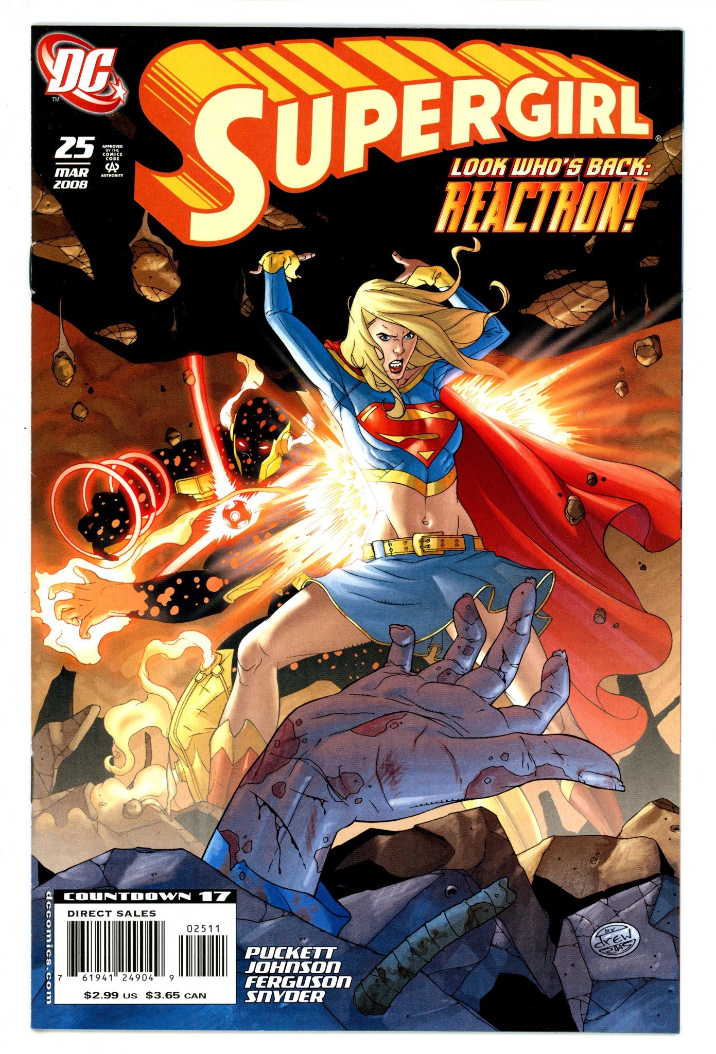Supergirl Vol 5 25 High Grade (2008) 