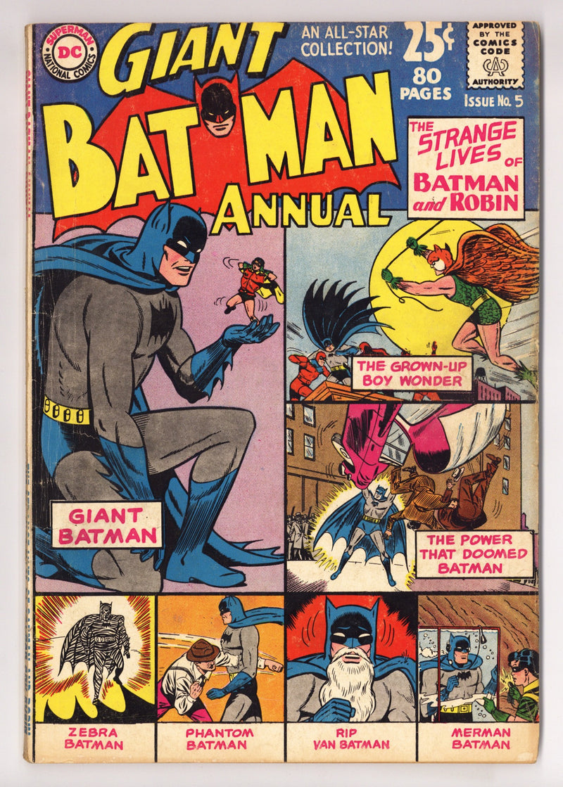 Batman Annual Vol 1 5 VG+ (4.5) (1963) 