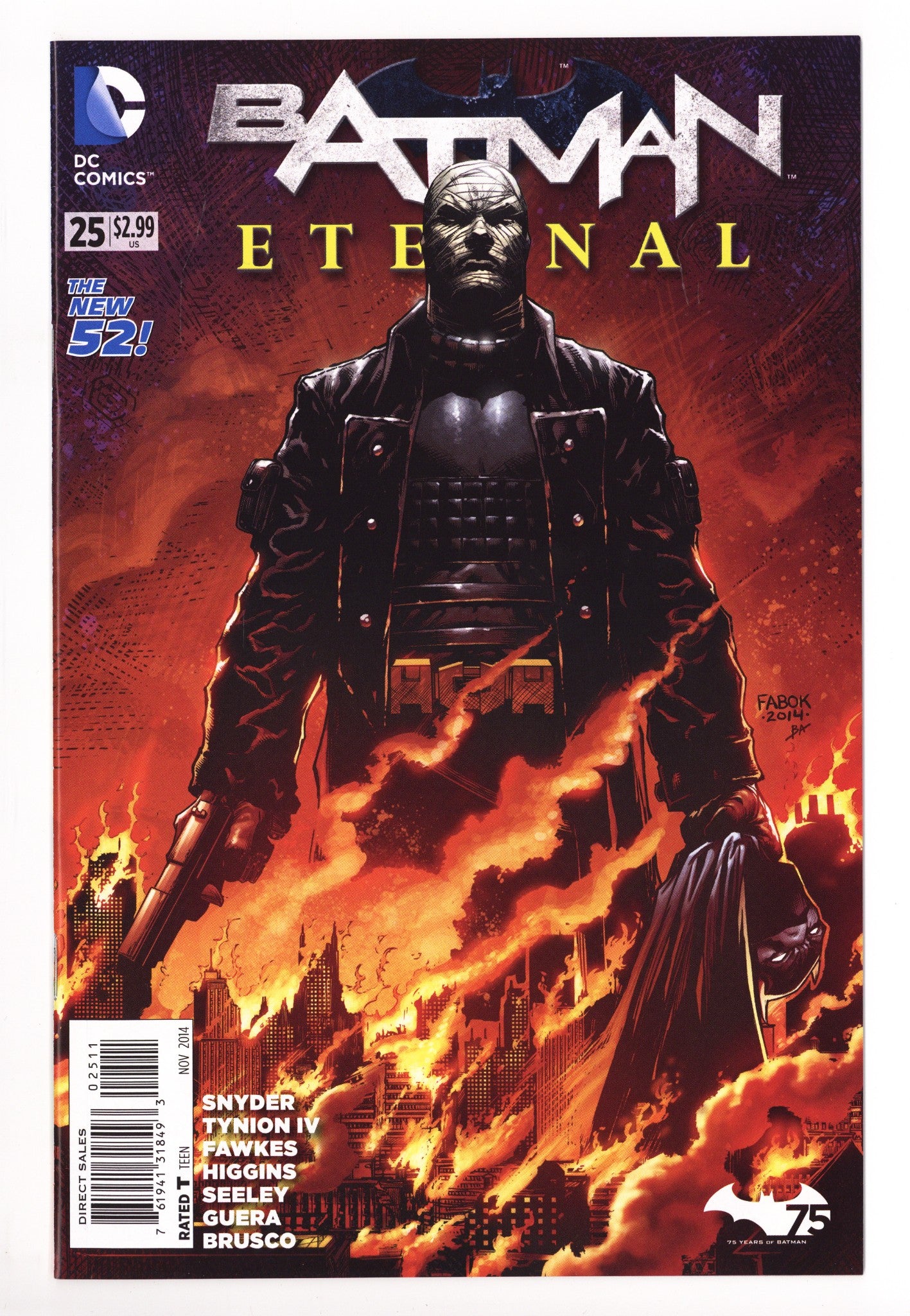 Batman Eternal 25 High Grade (2014) 