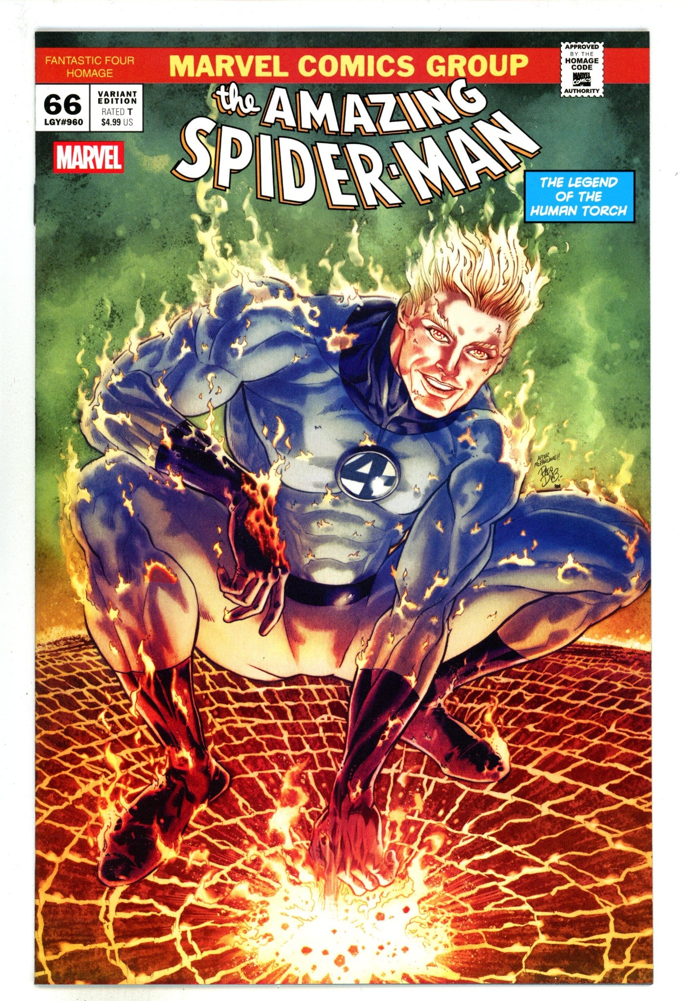 Amazing Spider-Man Vol 6 66 Diaz  Homage Variant   (2025)