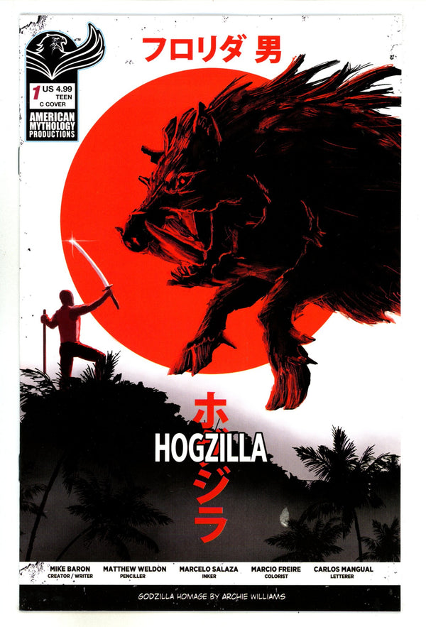 Florida Man vs Hogzilla 1 High Grade (2024) One Variant