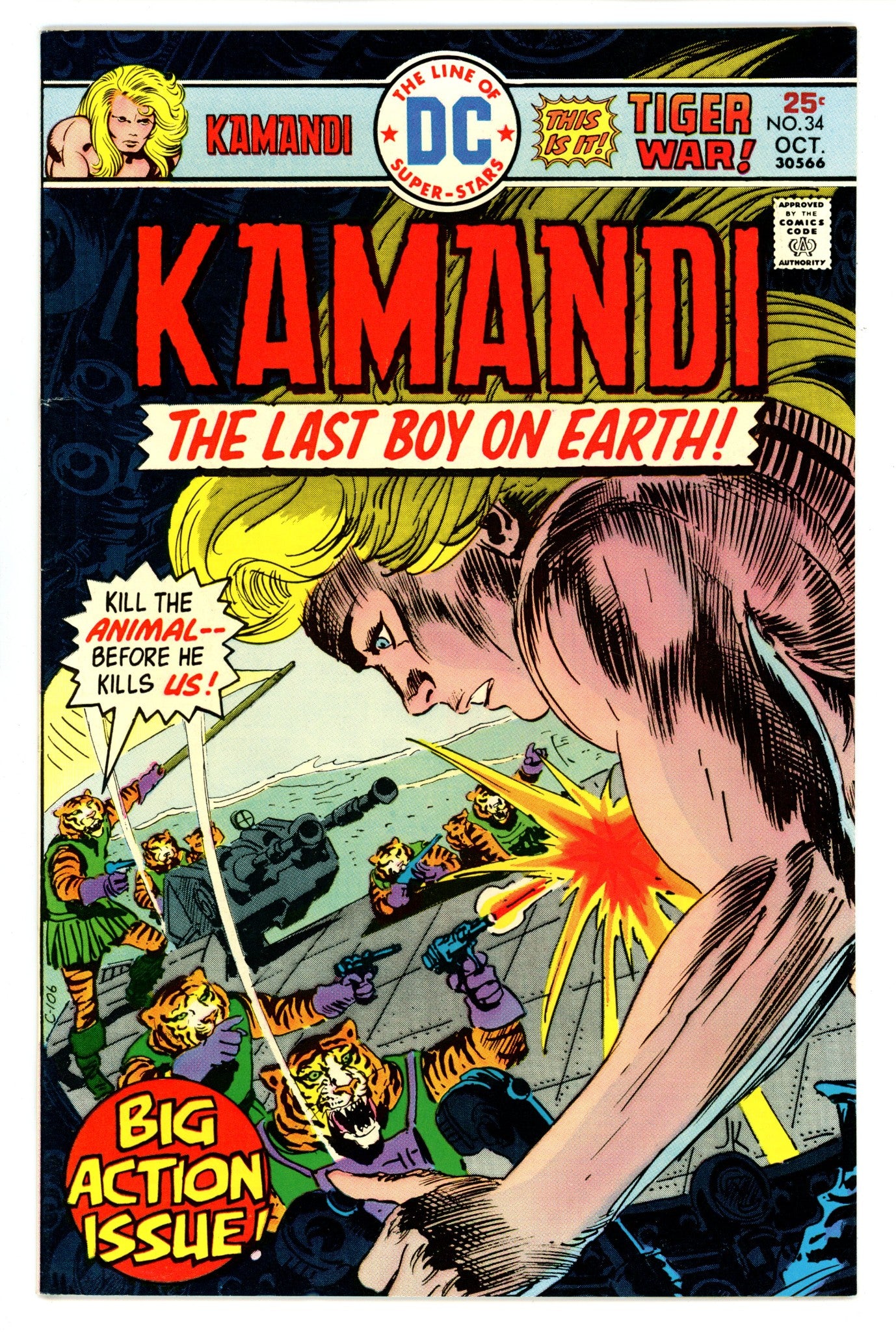 Kamandi, the Last Boy on Earth 48 VF+ (8.5) (1976) 