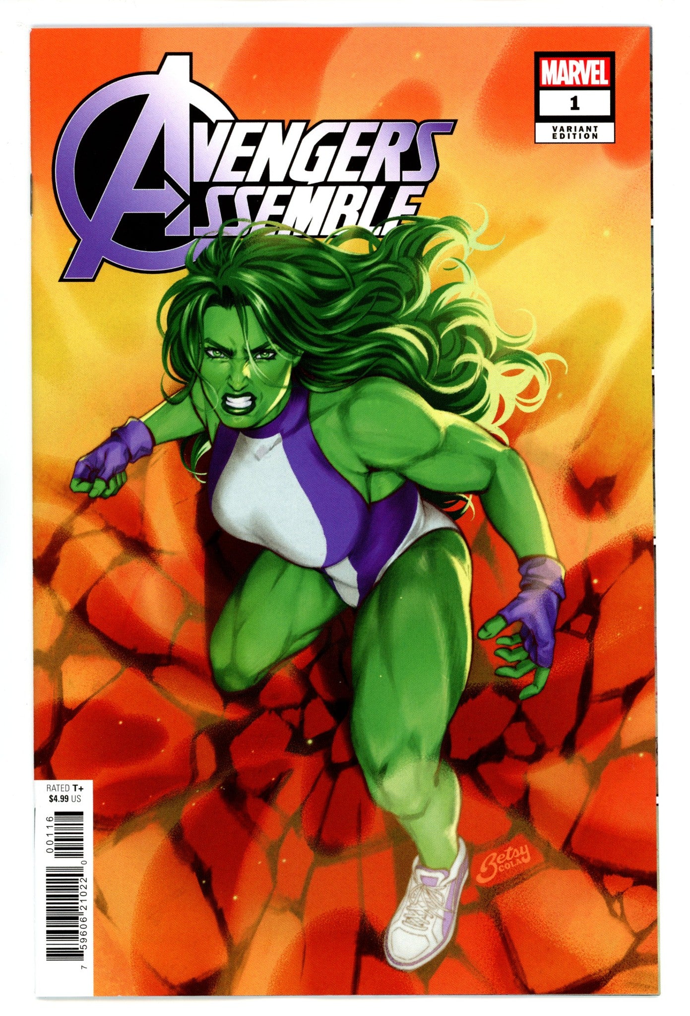 Avengers Assemble Vol 3 1 Cola Incentive Variant NM- (2024)