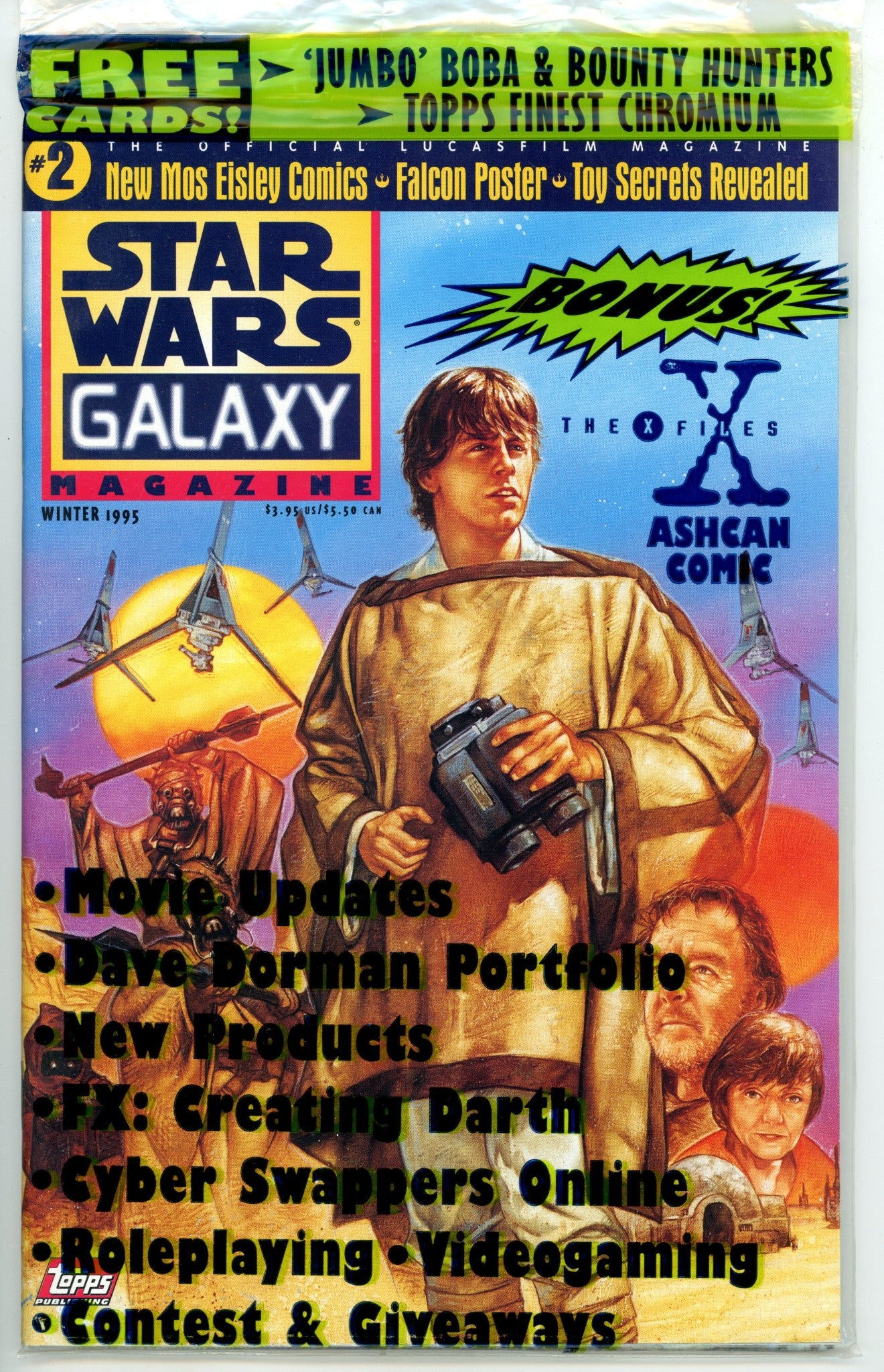 Star Wars Galaxy Magazine 2 New, Sealed (1995) 