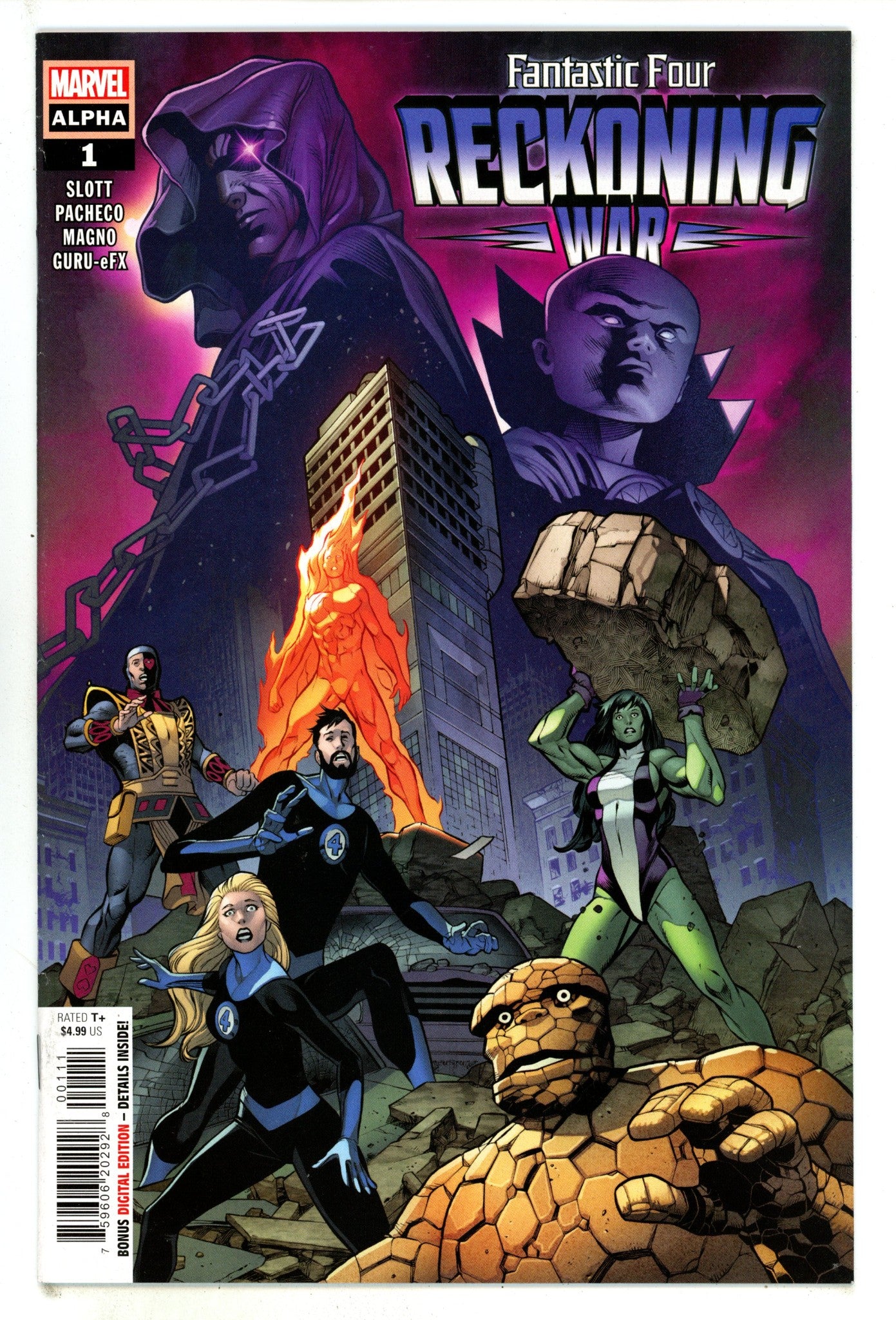 Fantastic Four: Reckoning War Alpha 1 High Grade (2022) 