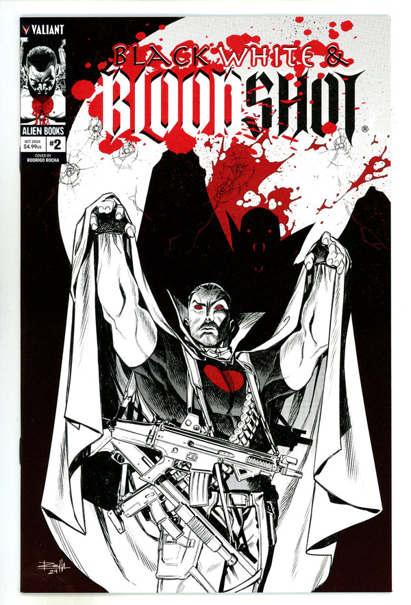 Black White & Bloodshot 2 Rocha Variant (2024)