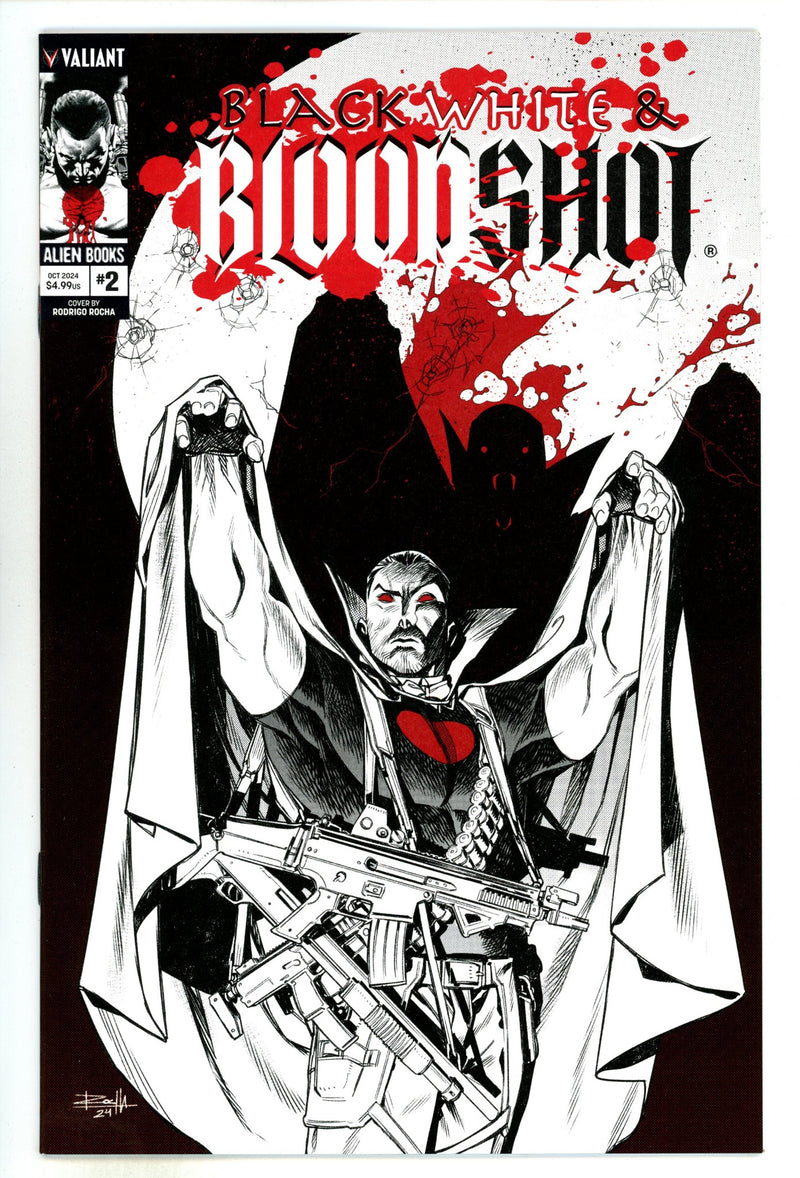 Black White & Bloodshot  2 Rocha  Variant  (2024)