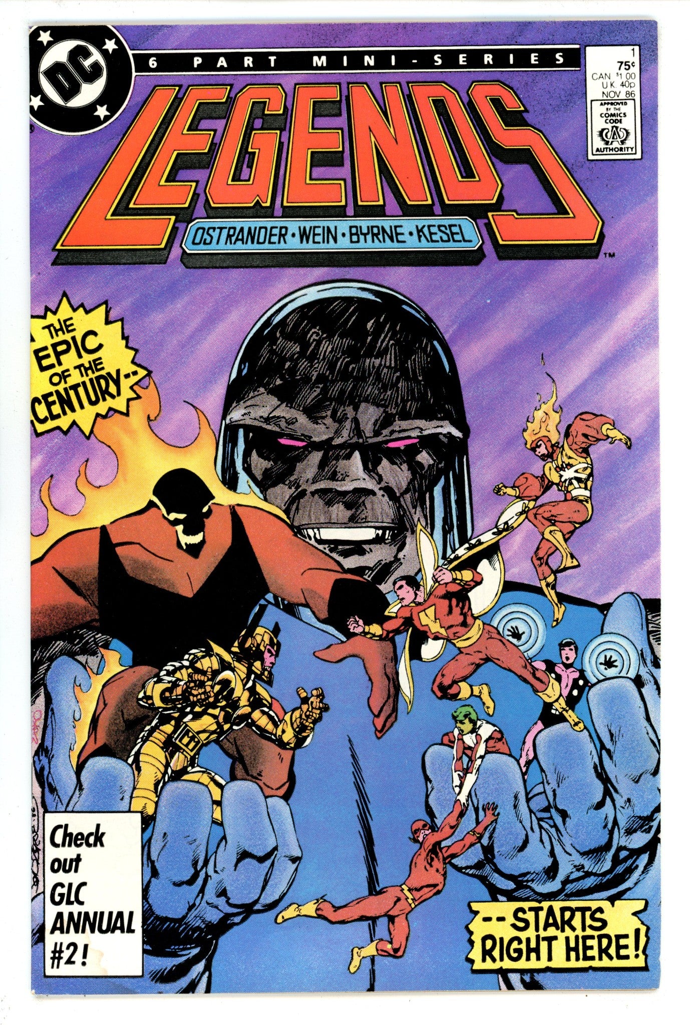 Legends 1 VG/FN (5.0) (1986) 