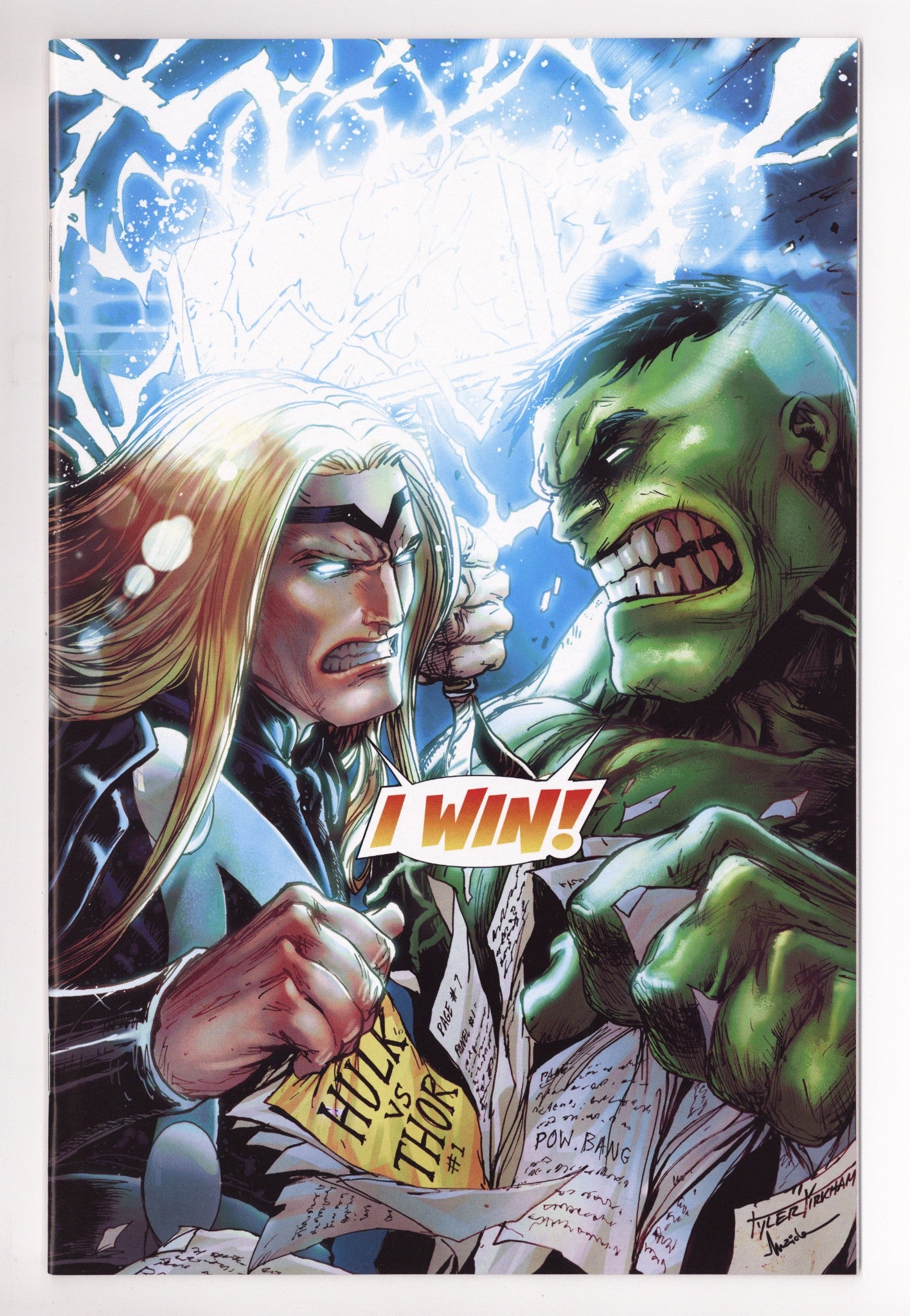 Hulk vs. Thor: Banner of War Alpha 1 High Grade (2022) Kirkham Virgin Exclusive Variant 