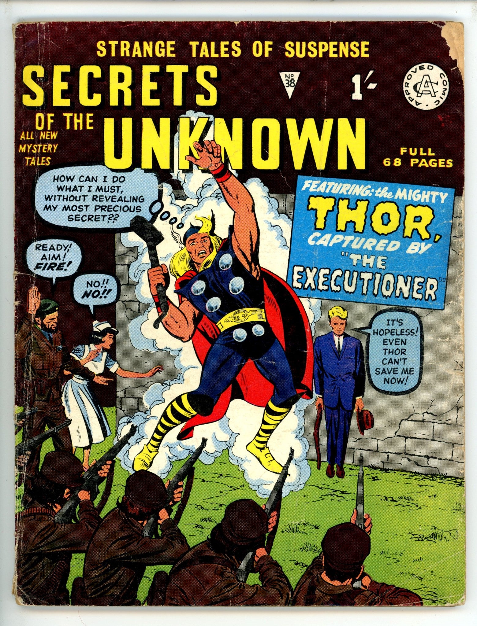 Secrets of the Unknown 38 GD/VG (1964)
