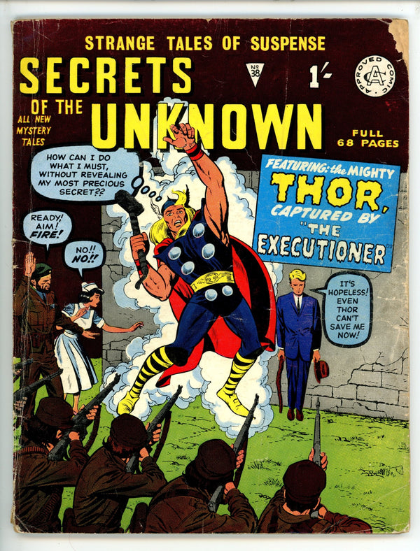 Secrets of the Unknown 38 GD/VG (1964)