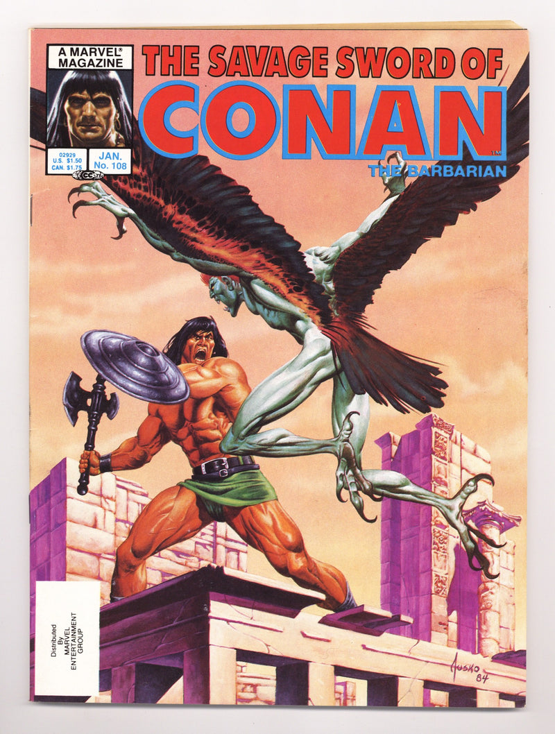 The Savage Sword of Conan Vol 1 108 Mid Grade (1985) 