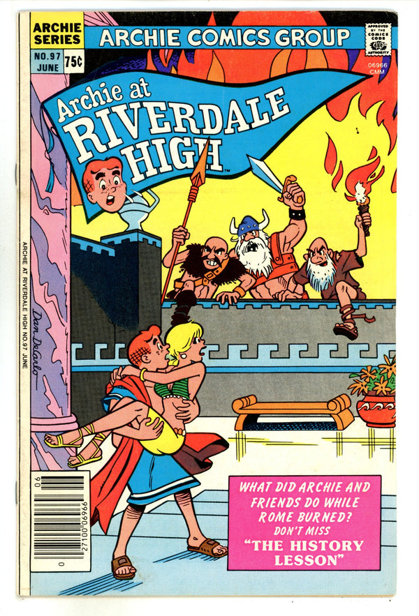 Archie at Riverdale High 97 Low Grade (1984) Canadian Price Variant