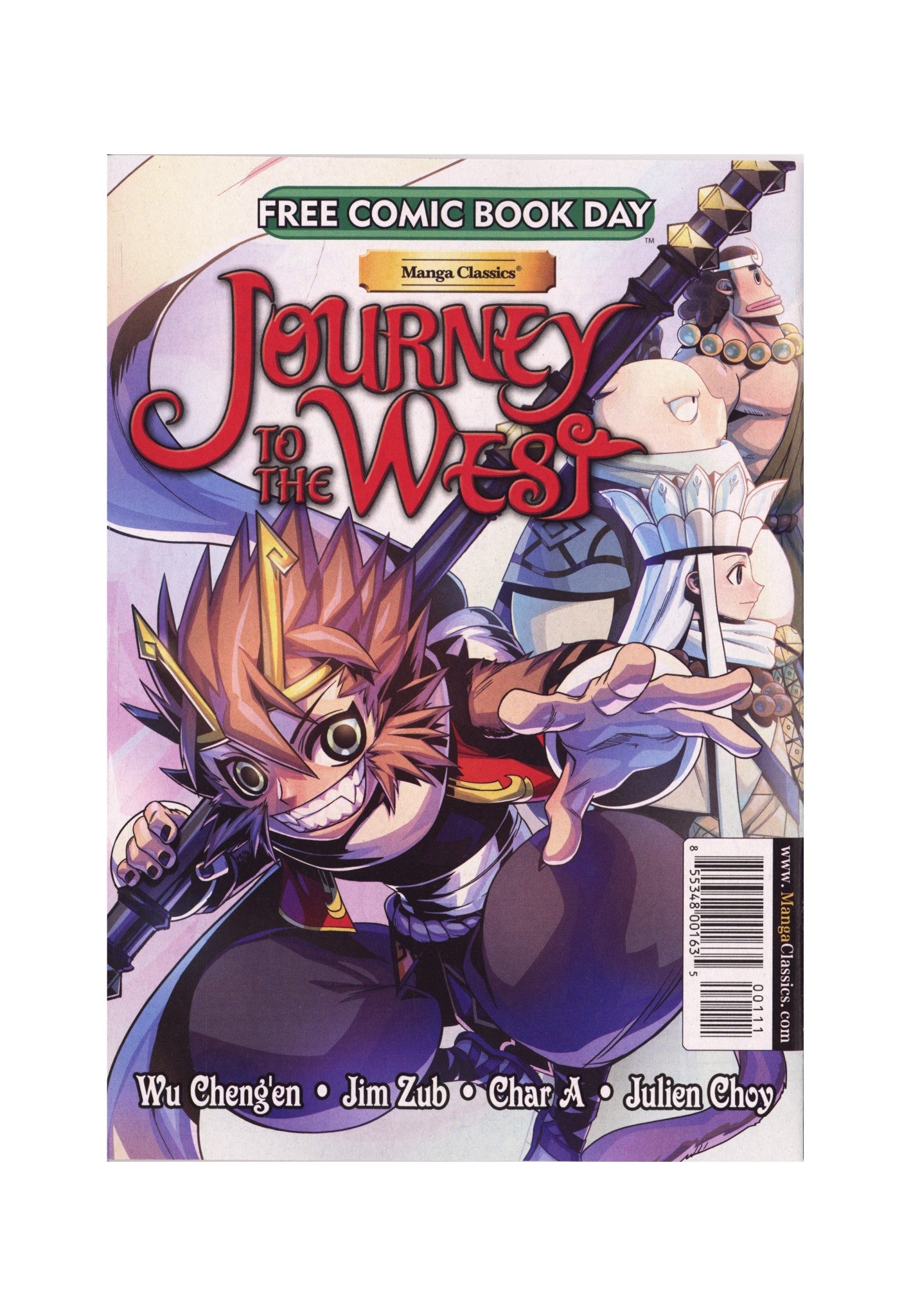 FCBD 2026 - Manga Classics Journey To The West  1    (2026)
