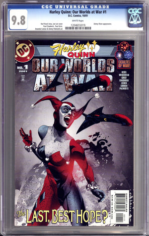Harley Quinn: Our Worlds At War   1 CGC 9.8 (NM/M)   (2001)
