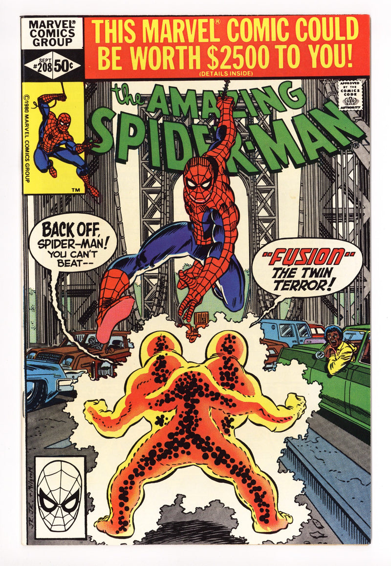 The Amazing Spider-Man Vol 1 208 VF (8.0) (1980) 